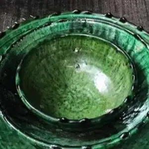 tamegroute green bowl small