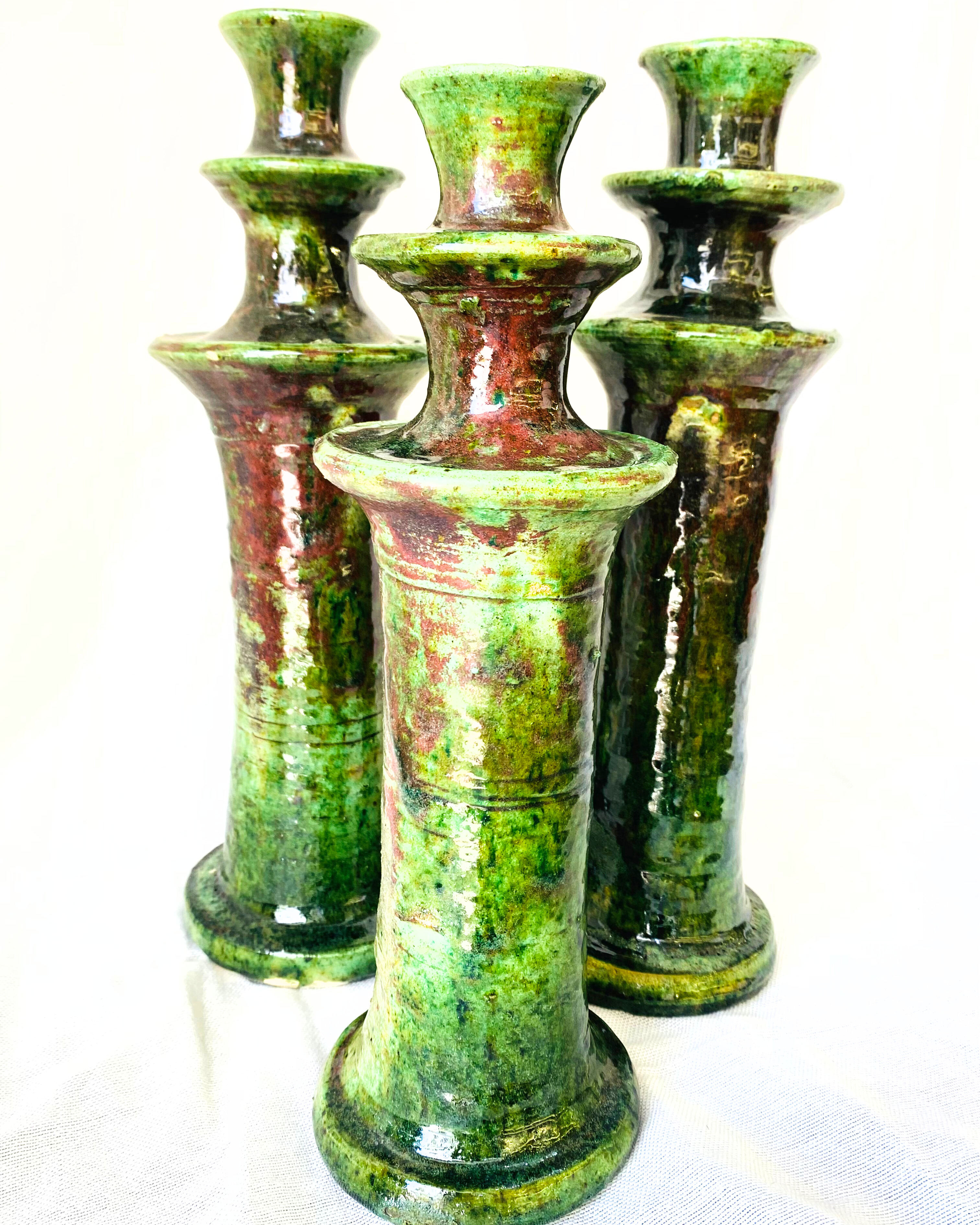 tamegroute candle holder green xl