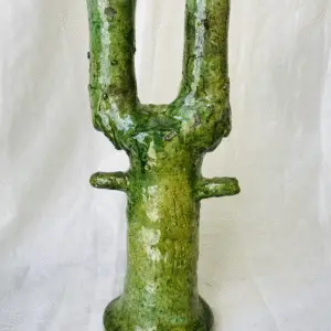 tamegroute candlestick with two holders